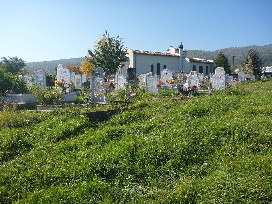 The church at the cemetery