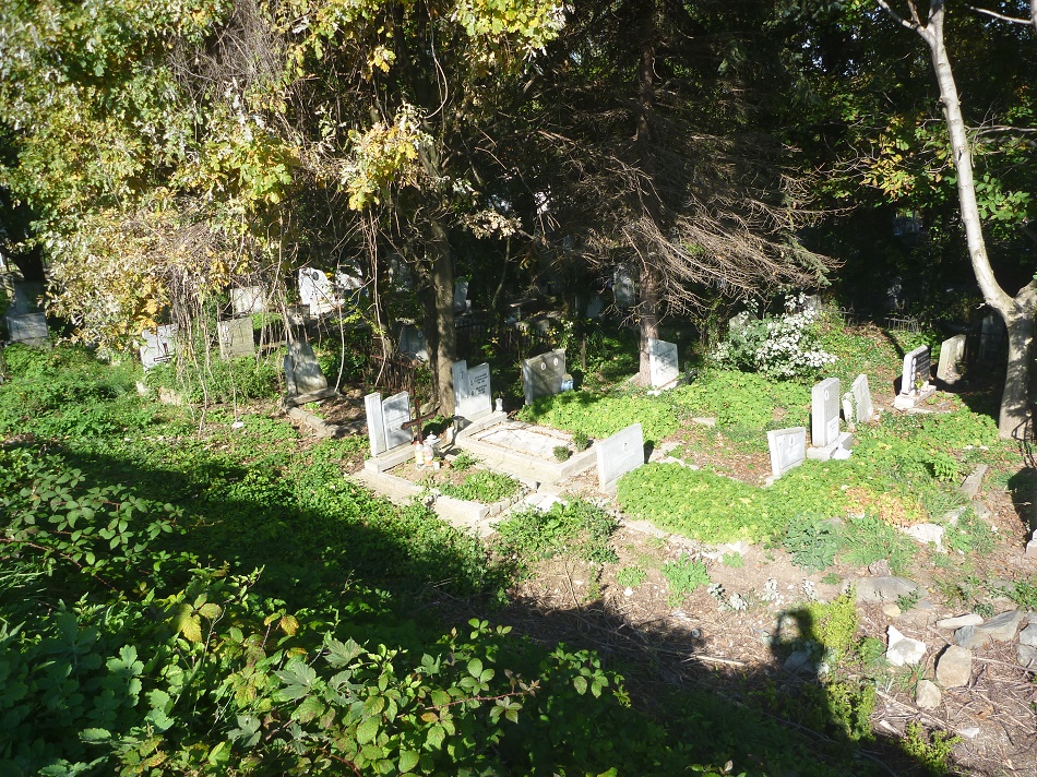 Cemetery tombstones